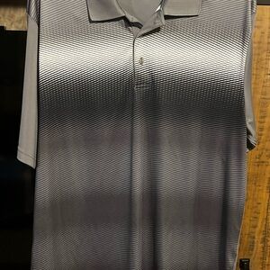 Hogan Men's Gray Gradient Polo